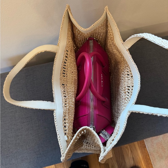 Tory Burch Tan Woven Tote Bag - Picture 11 of 11